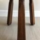 Tabouret tripode bois