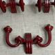 Art Deco ceramic wall lights, adjustable arms