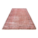 Dusty Rose Turkish Vintage Oversize Handmade Wool Carpet Rug, 198x297 Cm