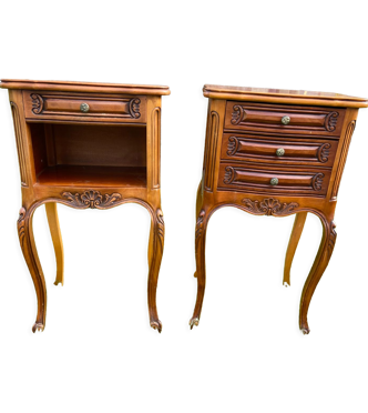 Paire de chevets style Louis XV