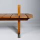 Prototype de banc par Olof Pira. Suède, années 1970.