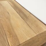 Antique two-body buffet in solid wood (restored)