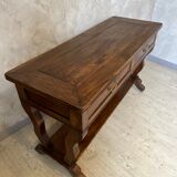 Walnut draper table