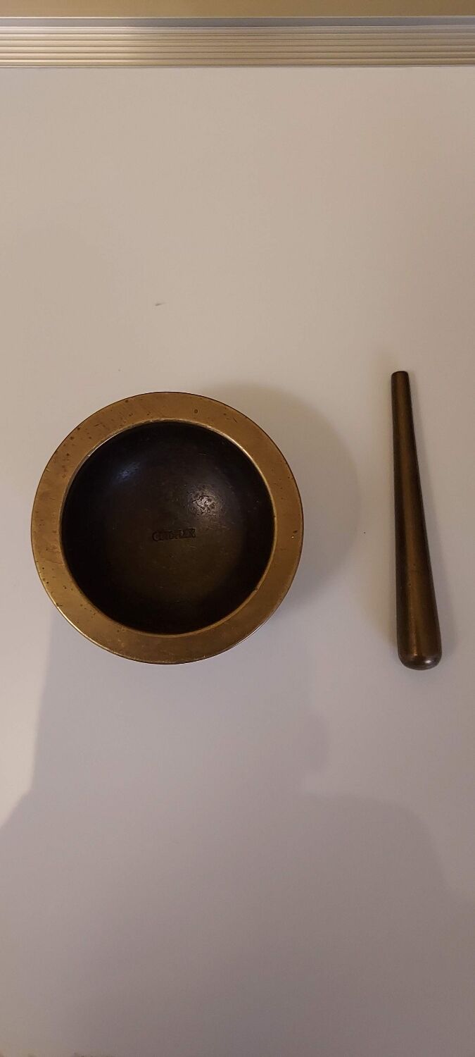 Cotoflex mortar and pestle