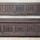 Gothic oak chest bench