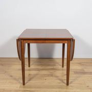 Table à manger extensible en teck et palissandre des années 1960, Danemark.