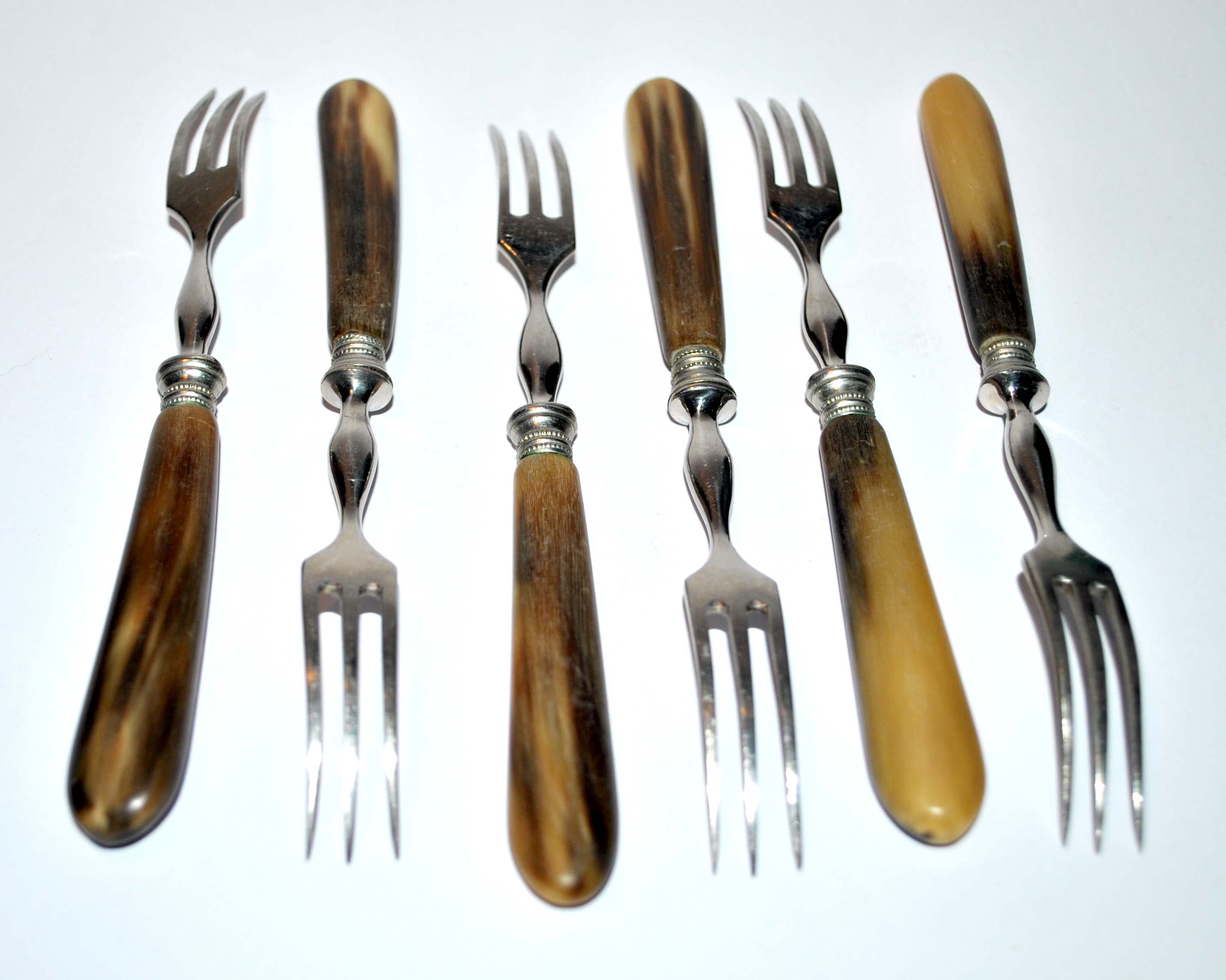 Lot De 6 Fourchettes à Dessert En Acier Inoxydable 18/10 - Design Élégant Et Intemporel - Lave-vaisselle