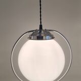 Opaline globe pendant