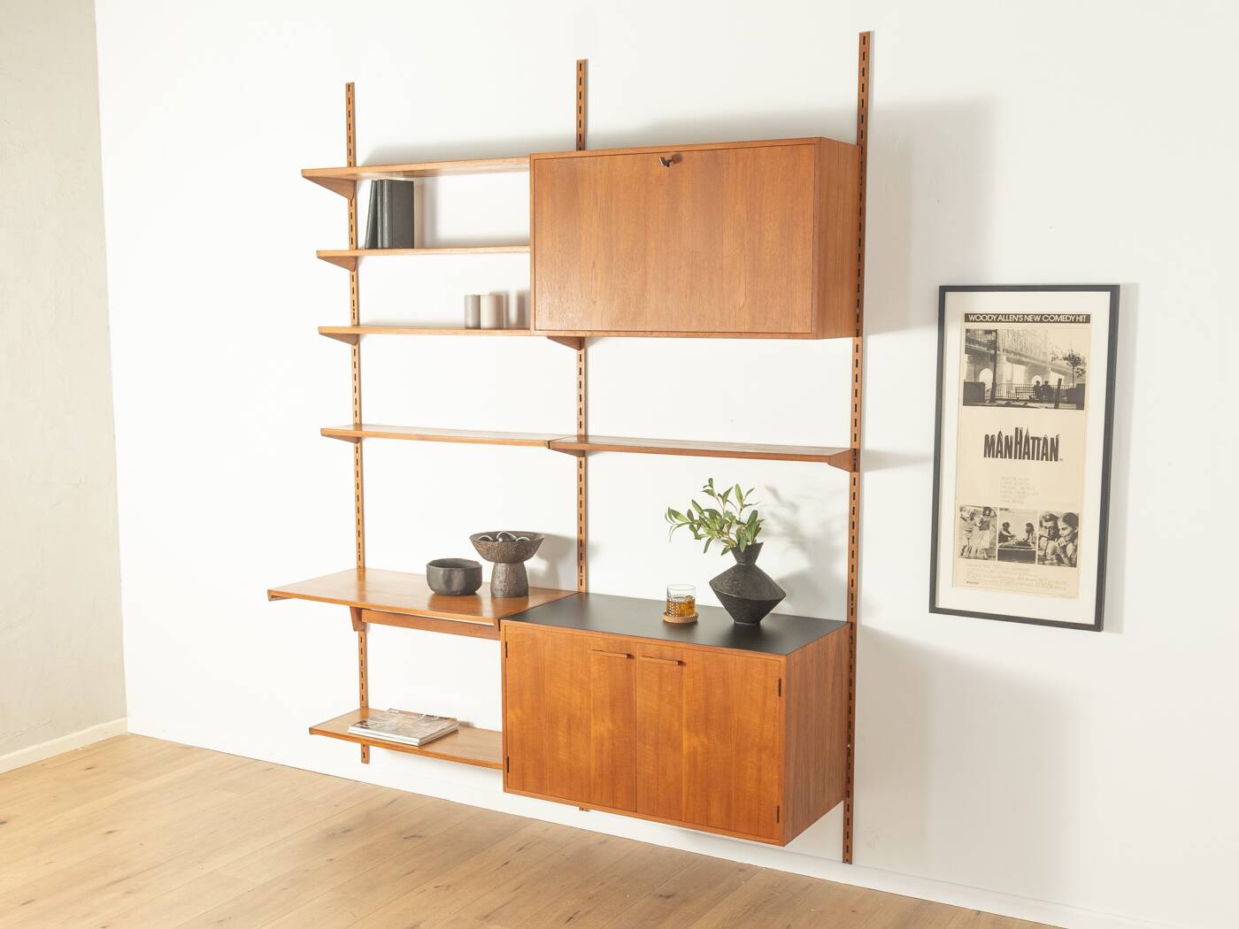 1960s Wall Shelf, Kai Kristiansen, FM  MØBLER