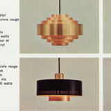 Jo Hammerborg Copper Roulet pendant lamp for Fog and Morup