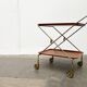 Mid-Century Teak and Metal Folding Bar by Silva Denmark, 1960s
