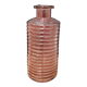 Vase strié violet