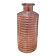 Vase strié violet