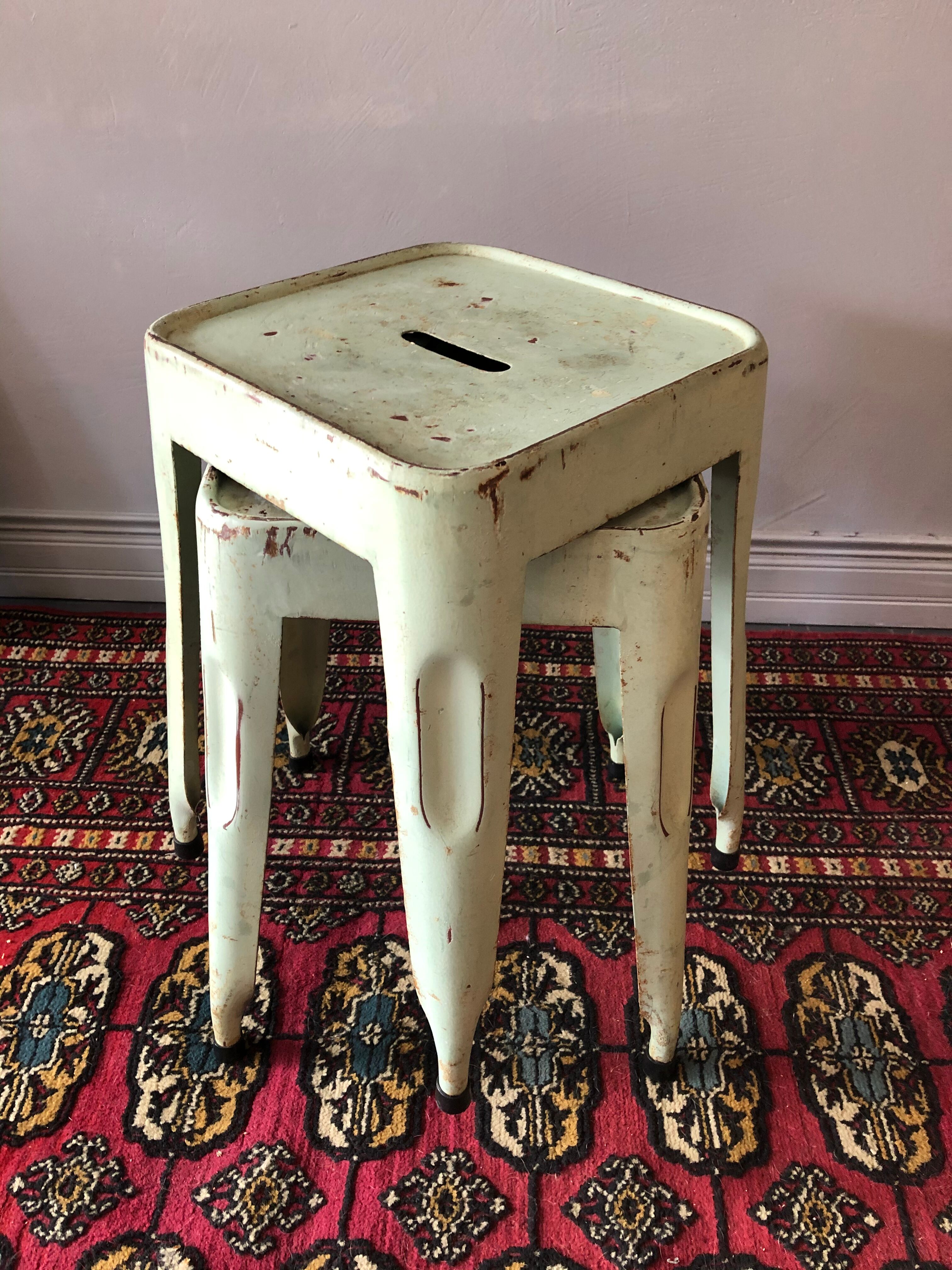 Workshop stool duo