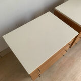 Pair of vintage bedside tables