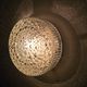 Bubble glass ceiling light mid-century by Motoko Ishii for STAFF