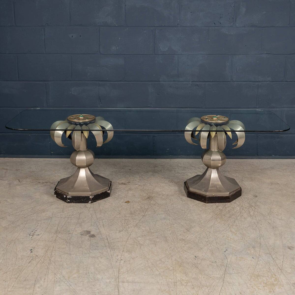 Table de console / buffet anglais rare du 20e siècle par anthony redmile, londres