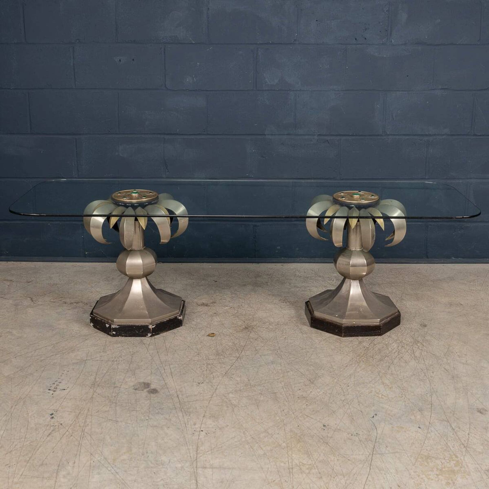 Table de console / buffet anglais rare du 20e siècle par anthony redmile, londres