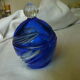 blue glass jewelry box