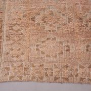 Peach Vintage Moroccan Rug 164 x 376 cm - Berber Wool Rug - Handmade Rug
