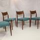 Set de 4 chaises en teck  Cees Braakman pour Pastoe 1960