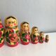 7 poupées russes Matriochka, vintage