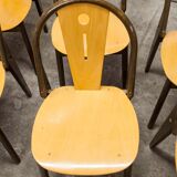 6 Baumann "transit" chairs 1990s