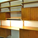 Wall unit - Poul Cadovius shelves