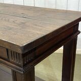 19th century oak draper's table