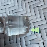 Carafon en cristal taillé H21