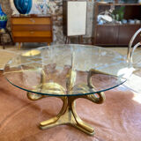 Hollywood Regency Heron Coffee Table