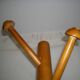 80s floor coat rack