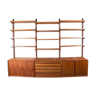 Danish modular shelf in teak by Poul Cadovius 1960