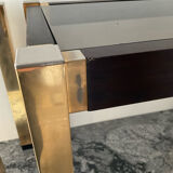 Pair of Hollywood Regency style side tables