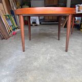 Vintage teak round table