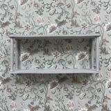 Patinated wall shelf
