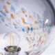 Glass table lamp by Olle Alberius for Orrefors Sweden, 1970s