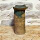 Single-flower vase in ceramic by Claude and Jean Bersoux