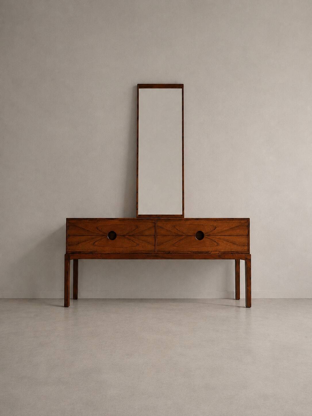 Low enfilade in rosewood by Kai Kristiansen for Aksel Kjersgaard