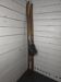 Paire de skis vintage en bois