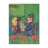 Unframed set of print covers of polska magazine from 1969 by Andrzej Krajewski