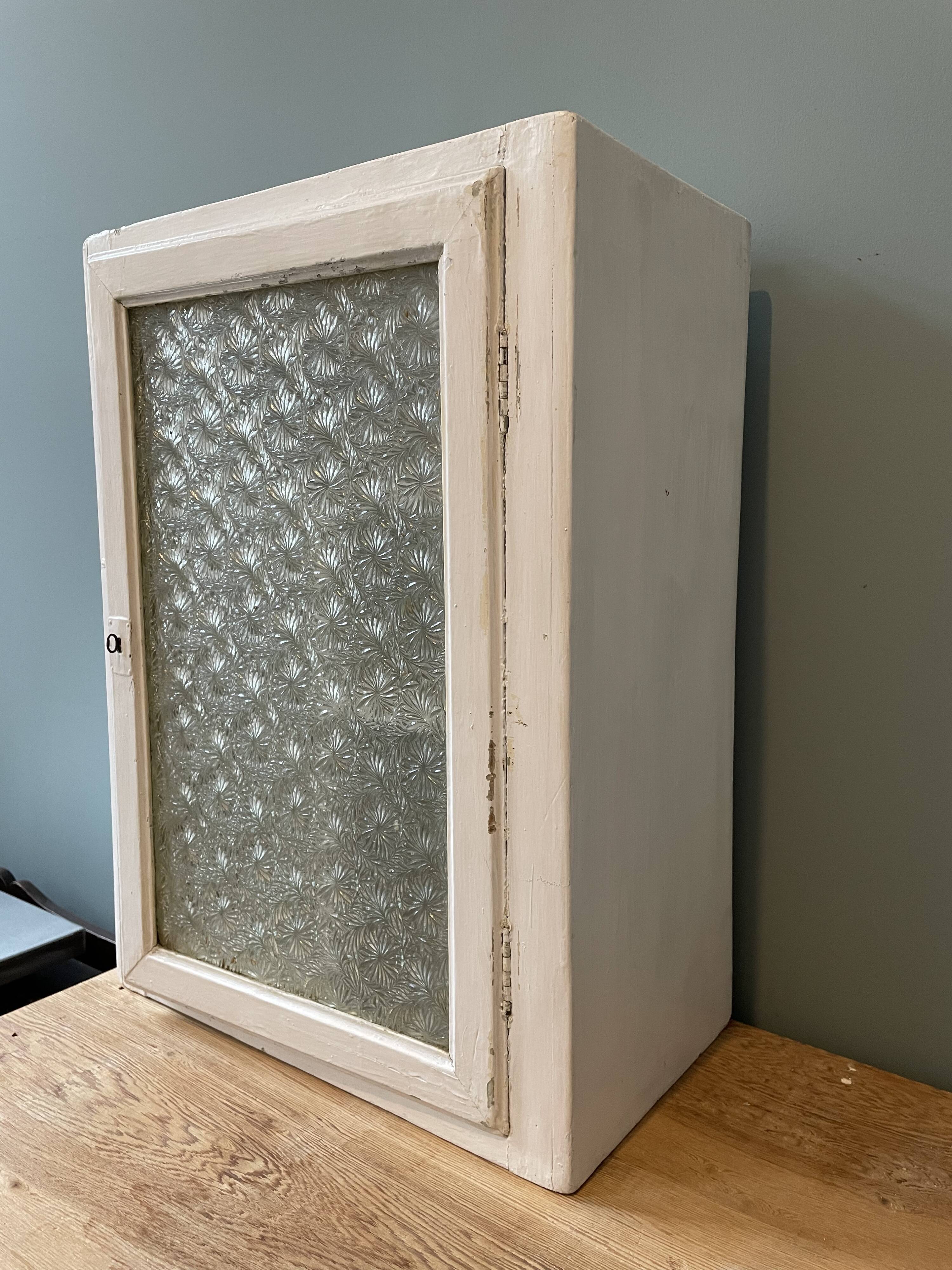 Old toilet cabinet