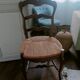 Rustic straw chair