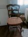 Rustic straw chair
