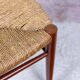 Vintage Teak Stool Chair Soborg Niels Möller Danish Mid Century