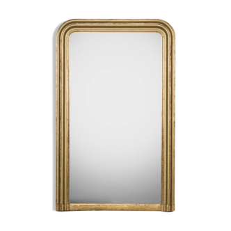 19th C Yellow Gold Louis Philippe Mirror