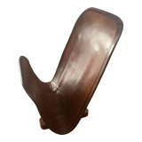 Leather magazine door 60s signed Jean Roc Dunkerque