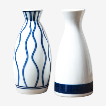 Duo of mini vases