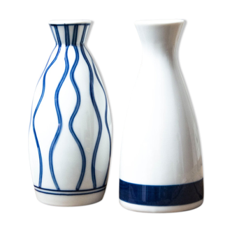 Duo of mini vases
