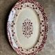 Jules Vieillard oval dish - Bordeaux in iron earth, "Louis XV" service